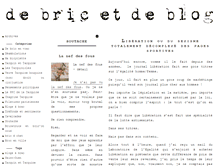 Tablet Screenshot of bricablog.net